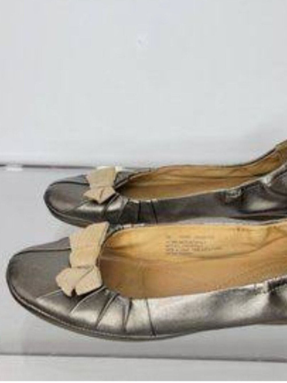 Naturalizer metallic ballet flats